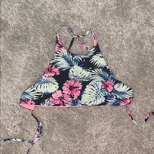 Reversible Halter Bikini Top